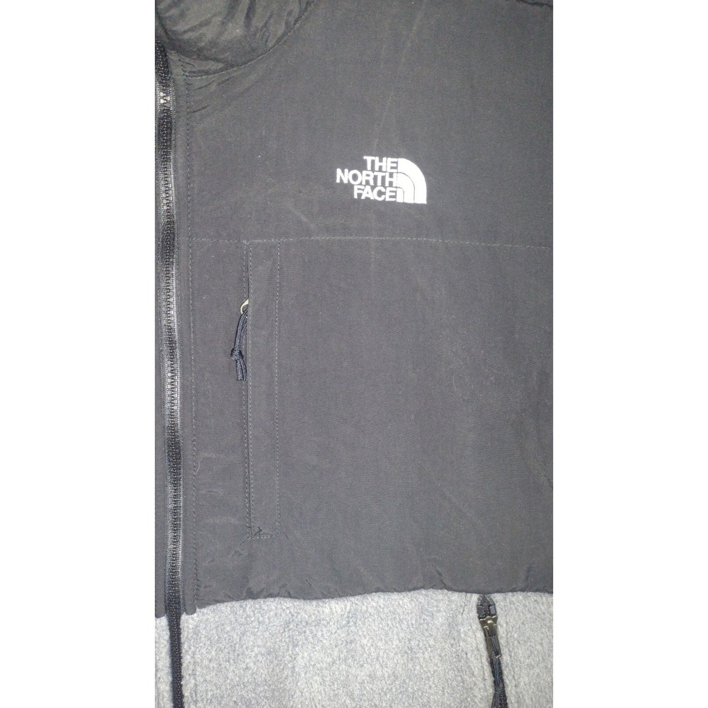The North Face Denali A193 Black & Gray Fleece Jacket Men's Size LG - Picture 2 of 12